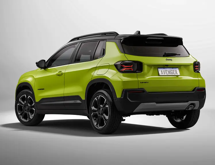 Traseira do Novo Jeep Avenger